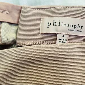 Two Stretch Pencil Skirts! Dusty Rose & Blue